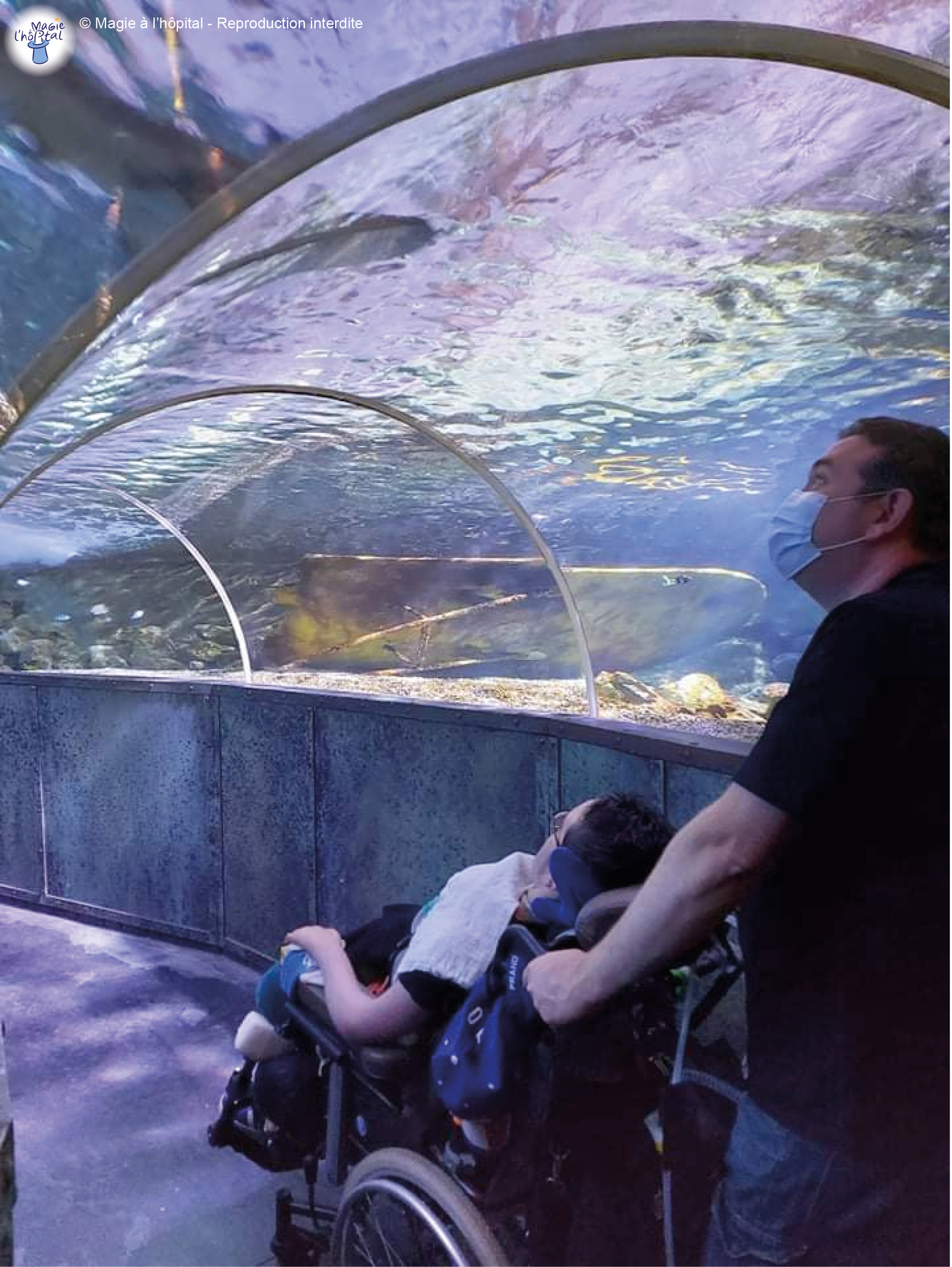 Aquarium de Touraine Magie à l'hopital